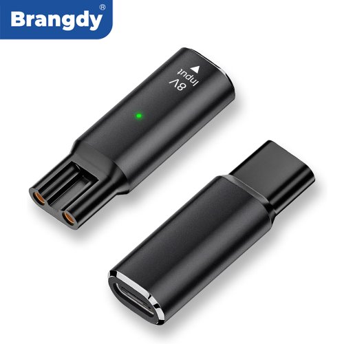 Zdjęcie Adapter ładowarki USB-C 8V HQ850 do golarki elektrycznej Philips Norelco OneBlade QP2630 i QP2530 – uniwersalny konwerter zasilający