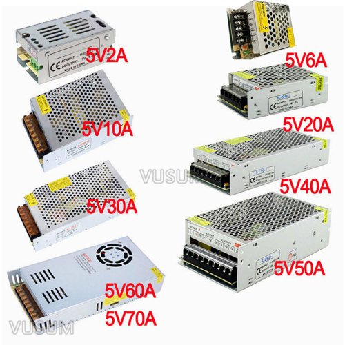 Image de Alimentation LED 5V - Transformateur AC/DC 110V-220V