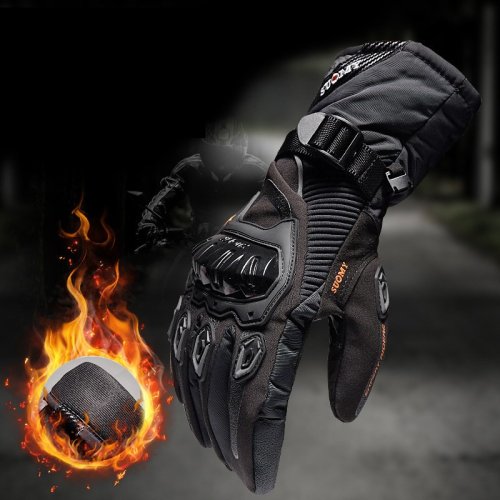 Bild von Wasserdichte Motorradhandschuhe – Warm & Touchscreen-fähig