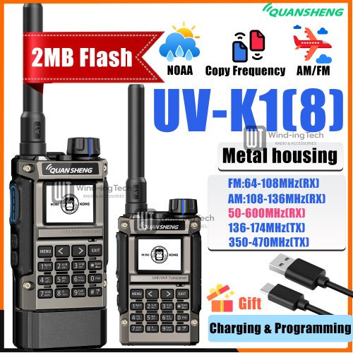 Immagine di Walkie Talkie Quansheng UV-K1 Mini: Potente e Portatile