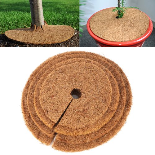Image de Tapis de Protection Coco Naturel pour Pots de Fleurs