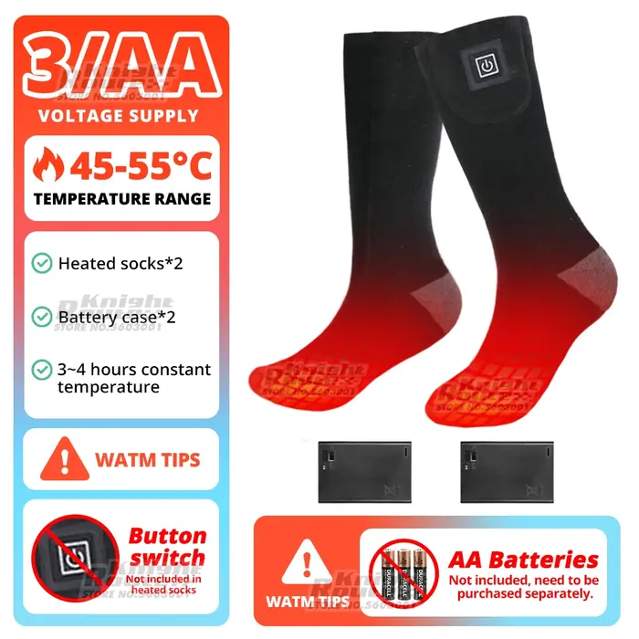 Image de Chaussettes Chauffantes Électriques - Contrôle par App