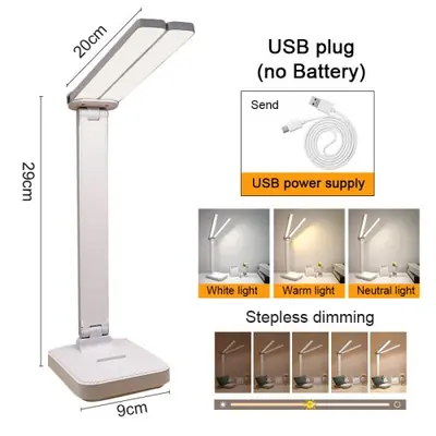 Image de Lampe LED Tactile Rechargeable - Éclairage Doux & Pratique