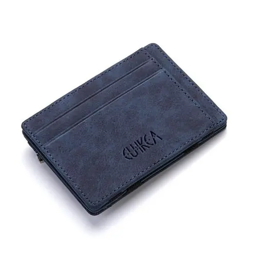 Image de Portefeuille Mince en Cuir - Élégant & Pratique