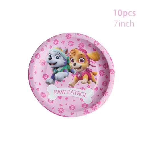 10uds platos 7 pulgadas