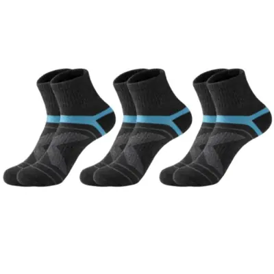 Image de Chaussettes Noires Homme - Respirantes & Anti-Transpiration