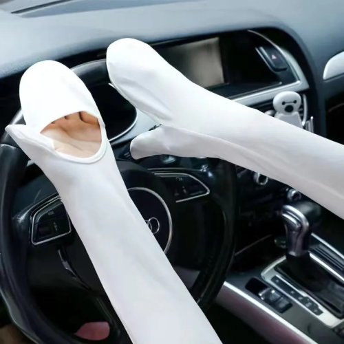 Image de Gants de Protection Solaire pour Femmes - Conduite Été UV