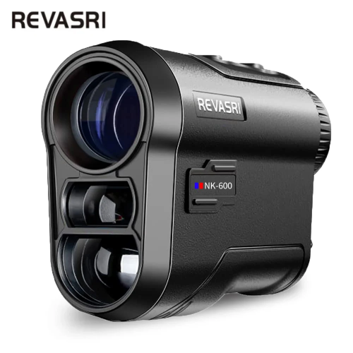 Afbeelding van Revasri 600m Golf Laser Afstandsmeter met Hellingscompensatie, Vlaggenmastslot, Trillingsmelding en USB-C Oplaadbaar voor Precieze Afstandsmeting op de Golfbaan