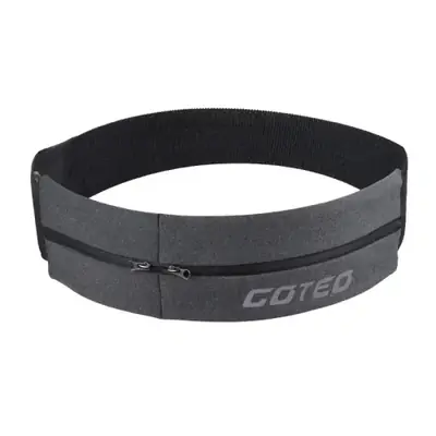 Image de Sac Ceinture Sport Réfléchissant avec Poche Double Fermeture Éclair