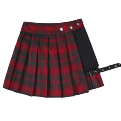 Image de Jupe Gothique Asymétrique Punk Harajuku