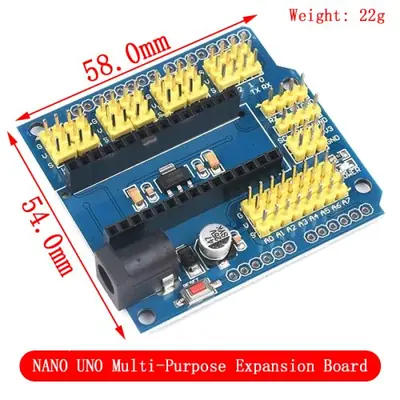 Image de Arduino Nano 3.0 Mini USB Type-C - ATmega328P + CH340