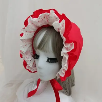 Image de Chapeau Victorien Dentelle Gothique Lolita
