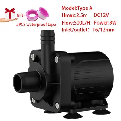 Image de Pompe de Circulation Silencieuse 12V - 500-650 L/H