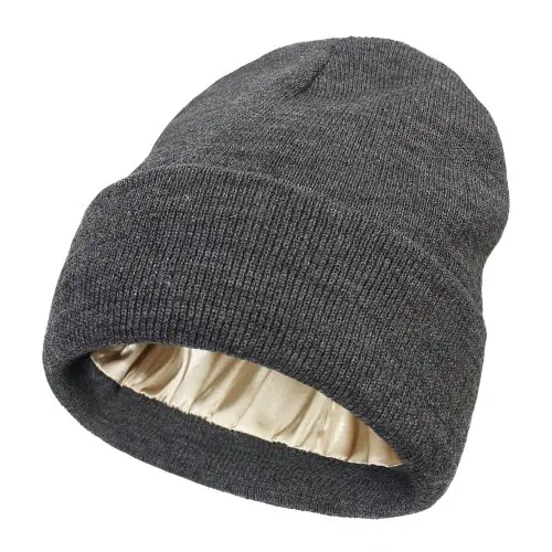 Image de Bonnet Antistatique en Satin pour Femme - Hiver & Sommeil