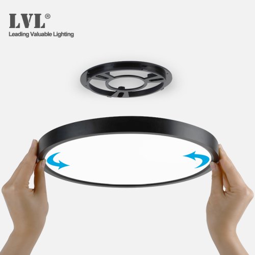 Image of Modern LED Surface Mounted Downlights 12W 18W 24W 32W – Energy-Efficient Lighting for Living Room, Kitchen, Bedroom, and Bathroom