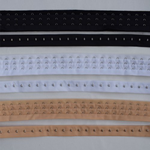 Image of Natural Shapewear Corset Bra with 3-Row Adjustable Buckles and Extended Fabric Hooks – DIY Clothing Accessories for Custom Fit