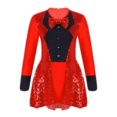 Image de Justaucorps Paillettes Enfant - Robe de Danse Étincelante