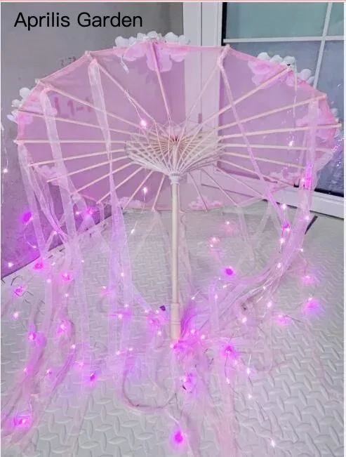 Rosa led flor