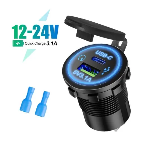 Blauw type-C