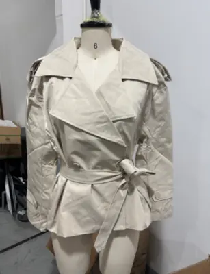 Trench Court Femme - Style Streetwear Élégant