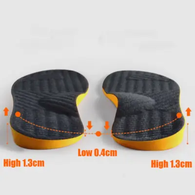 Image de Semelles Orthopédiques Anti-Fatigue pour Pieds Plats