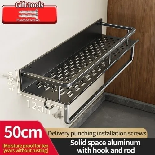 12 zwart 50cm paal