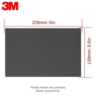 Image de Papier de verre 3M pour polissage auto - 1500, 2000, 2500 mailles