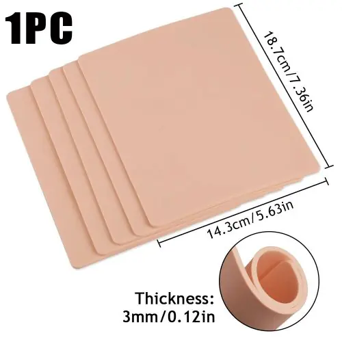 Image de Fausse Peau Silicone Tatouage - Pratique & Entraînement