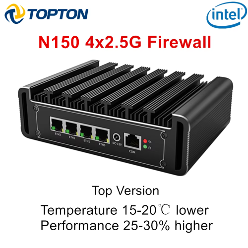 Image de Mini PC Silencieux pour Pare-Feu & Serveur – Intel J6412, 5G LAN, Sans Ventilateur