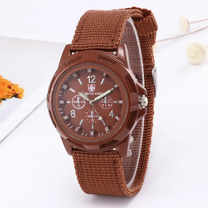 Image de Montre Homme Luxe Quartz Lumineuse