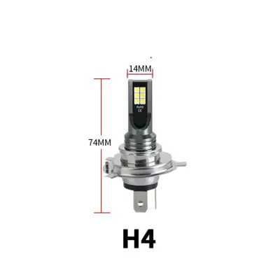 Image de Ampoules LED 6000K Blanc - HB3/HB4/H8/H11 - Éclairage Puissant pour Voiture