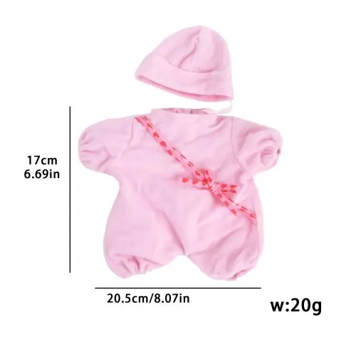 Image de Tenues Mignonnes pour Poupée 30 cm - Lapin, Voiture & Poussin