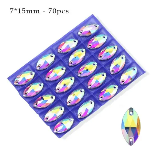 7x15mm 70pcs