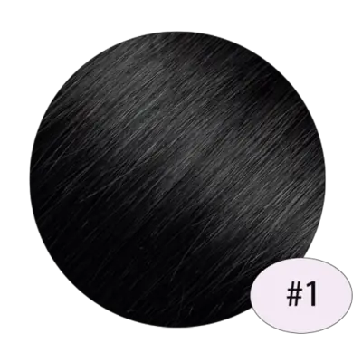 Image de Extensions cheveux humains blond miel ondulés, 50 mèches kératine
