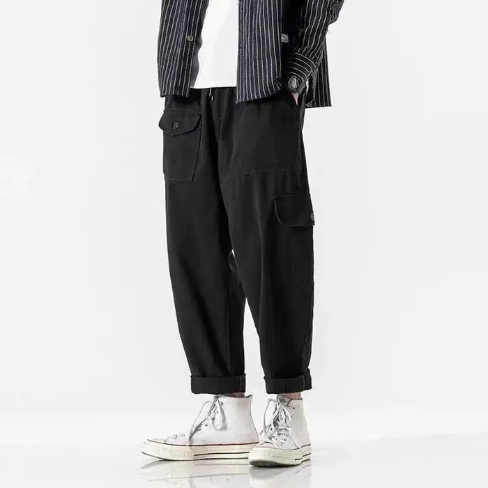 A3 nero pantaloni