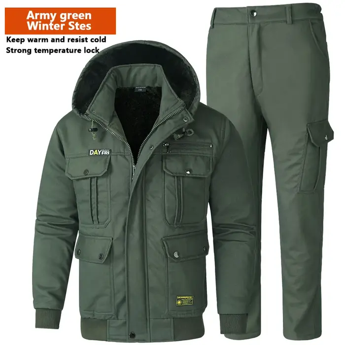 Image de Tenue Hiver Homme 2 Pièces - Veste & Pantalon Chauffant