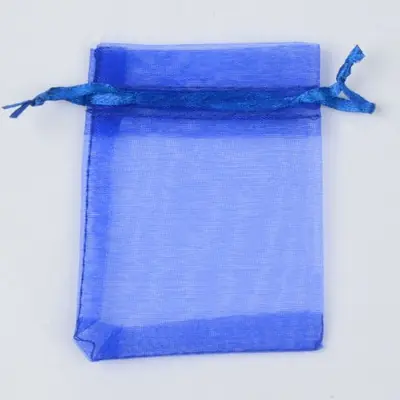 Image de Sacs à Bijoux Organza - 50 pcs, 24 Couleurs