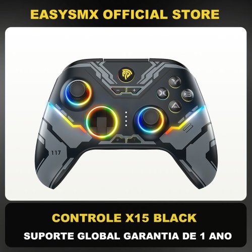 Imagen de Gamepad Inalámbrico Easysmx X15 con RGB y Conectividad Bluetooth