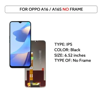 Image de Écran LCD + Tactile pour Oppo A16/A16s - Remplacement Rapide