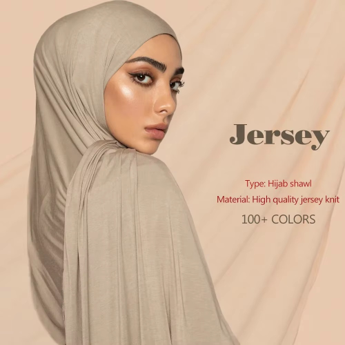Hijab de Jersey Suave y Elegante