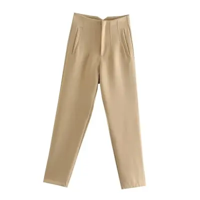 Image de Pantalon Crayon Élégant pour Femme - Noir, Rose, Blanc