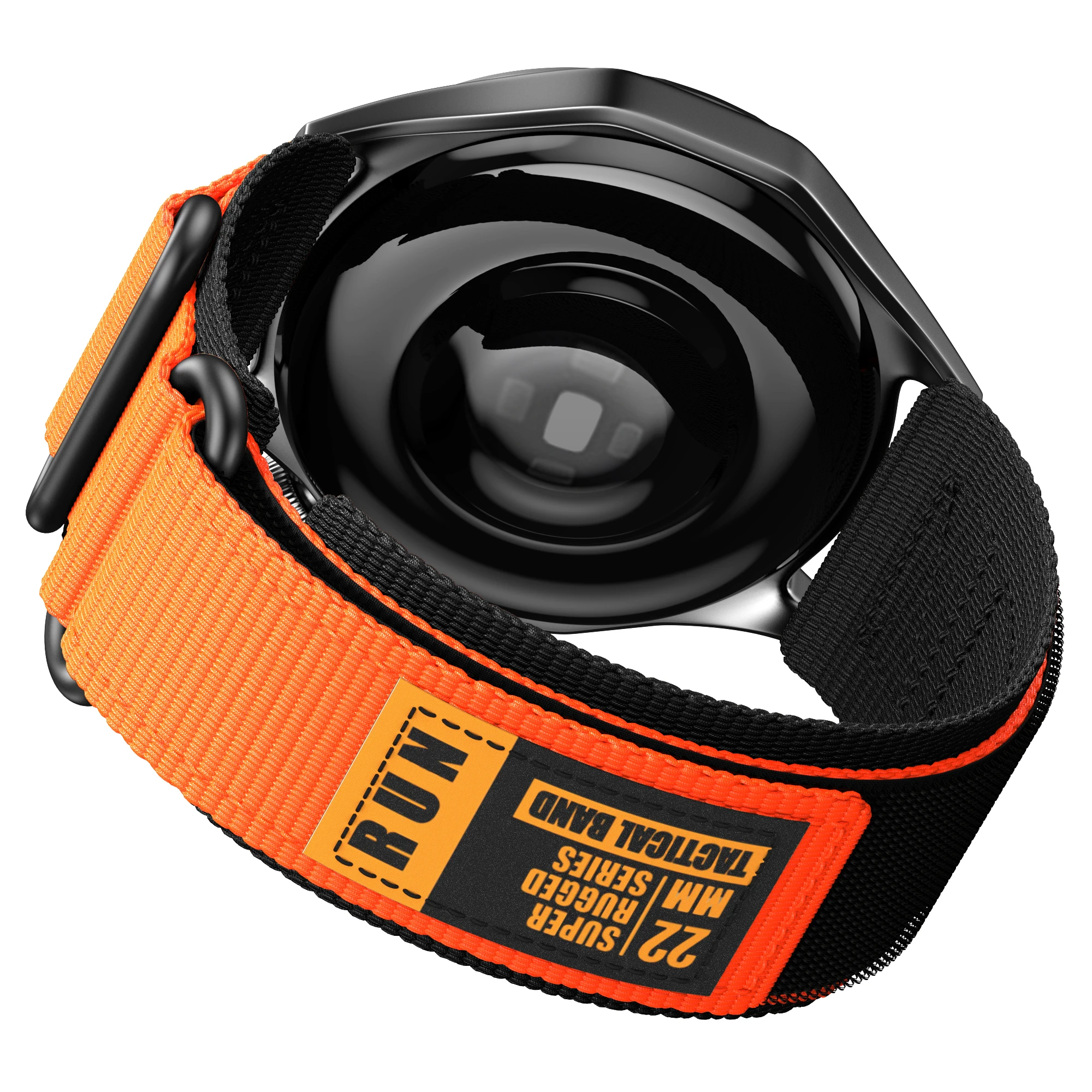 Afbeelding van 22mm Nylon Horlogeband voor Huawei Watch GT4, GT4 46mm, GT3, GT2, GT 3 Pro en GT 2 Pro – Comfortabele en Stijlvolle Armband