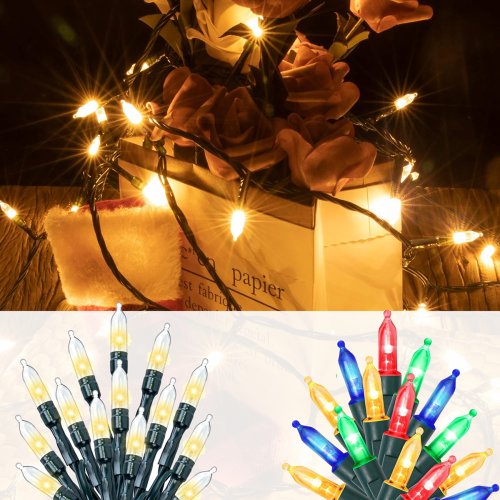 Immagine di 21M USB/scatola LED luci della stringa filo verde albero di Natale strada fata ghirlanda di luce per la festa in casa all'aperto decorazioni di nozze di Capodanno