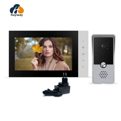 Image de Kit Interphone Vidéo Filaire 1200TVL - Sonnette Étanche avec Caméra IR