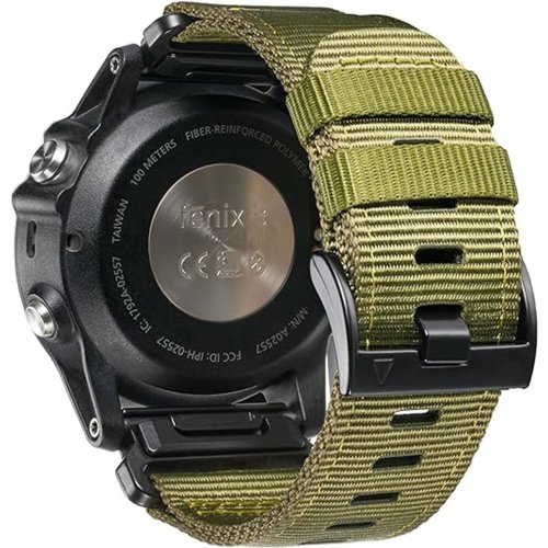 Zdjęcie Pasek nylonowy QuickFit 22mm 26mm do Garmin Fenix 7 7X 6X Pro/Epix Pro Gen 2 51mm 47mm/Fenix6 5Plus 5XPlus Pleciony pasek do zegarka