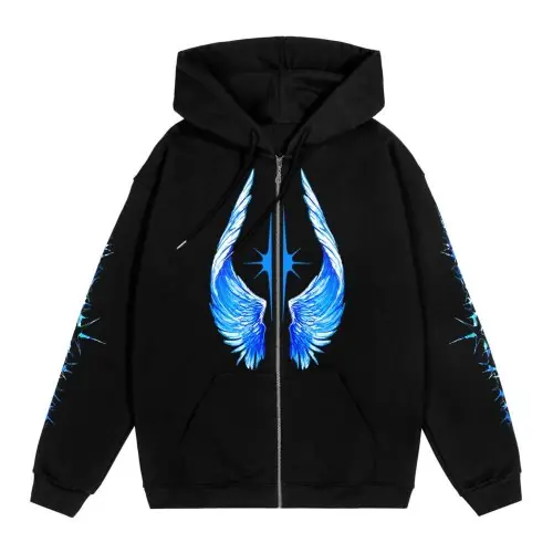 Image de Hoodie Streetwear Graphique Y2K Homme