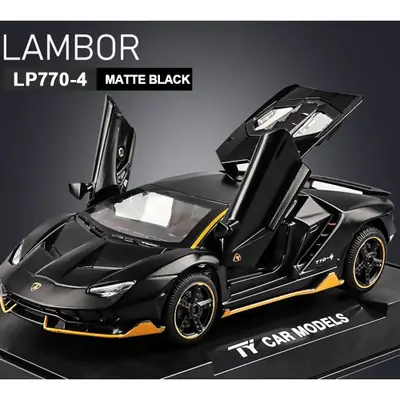 Lamborghini LP770 Miniature - Voiture Jouet Électrique avec Lumière et Musique