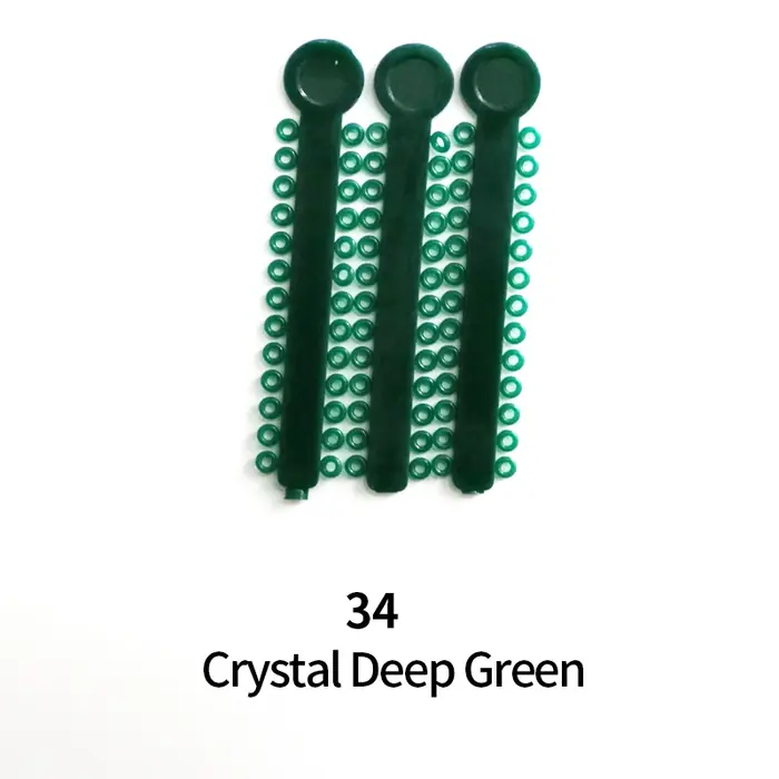 Cristal vert profond 34
