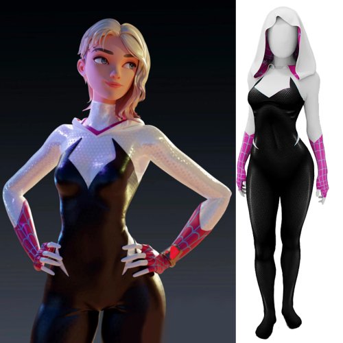 Zdjęcie Kostium Gwen Stacy – Elastanowy Zentai Spider-Man