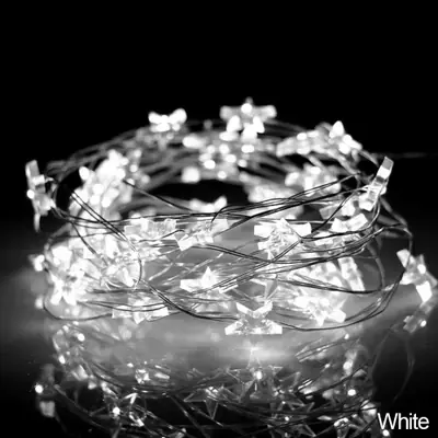 Image de Étoile Lumineuse LED Cuivre - Décoration Noël & Mariage